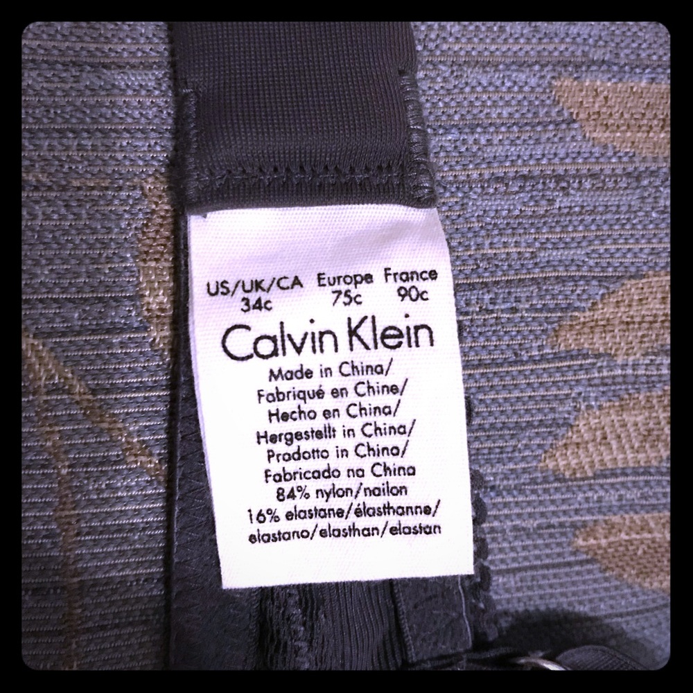 Calvin Klein bra